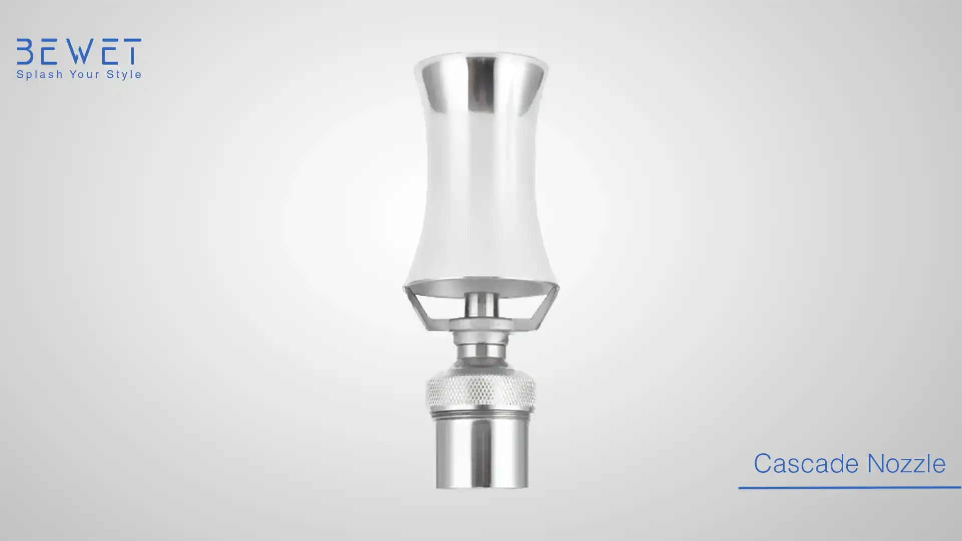 cascade fountain nozzle